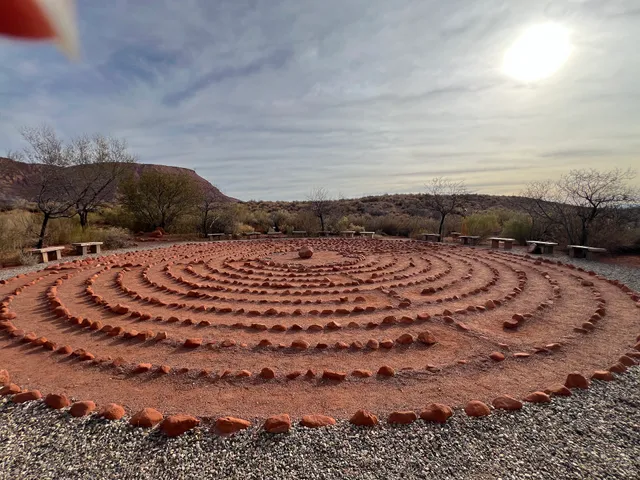 Kayenta Desert Rose Labyrinth