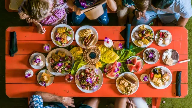 Sunset Cookout, Oceanside BBQ Dinner Buffet