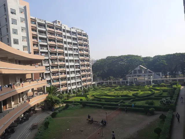 Ekattor Hall Flower Garden