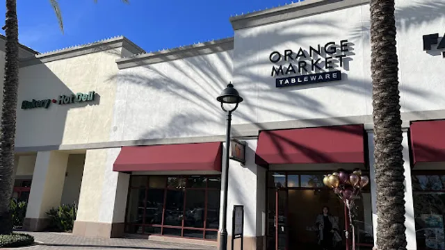 Orange Market Tableware