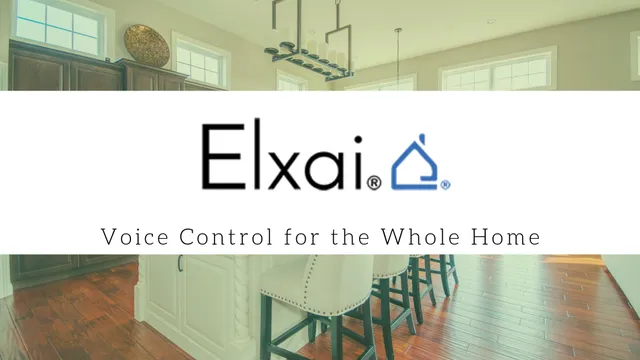 Elxai Smart Home - Voice Control