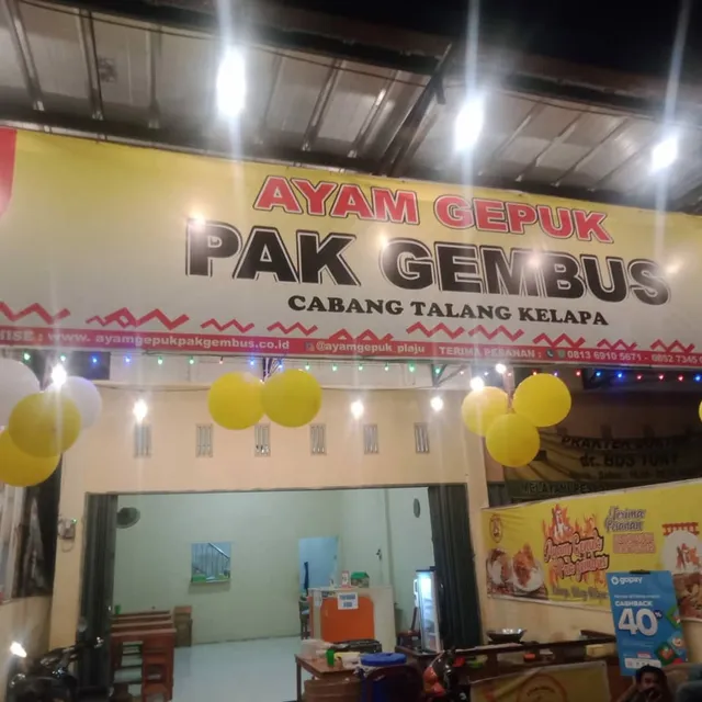 Ayam Gepuk Talang Kelapa