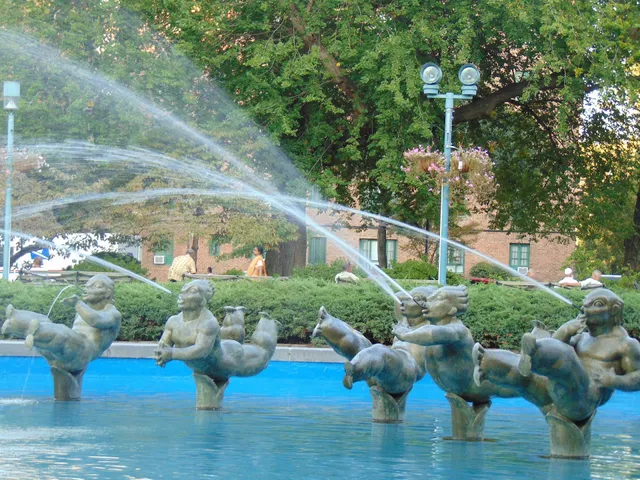 The Fountain at Metropolitan Oval