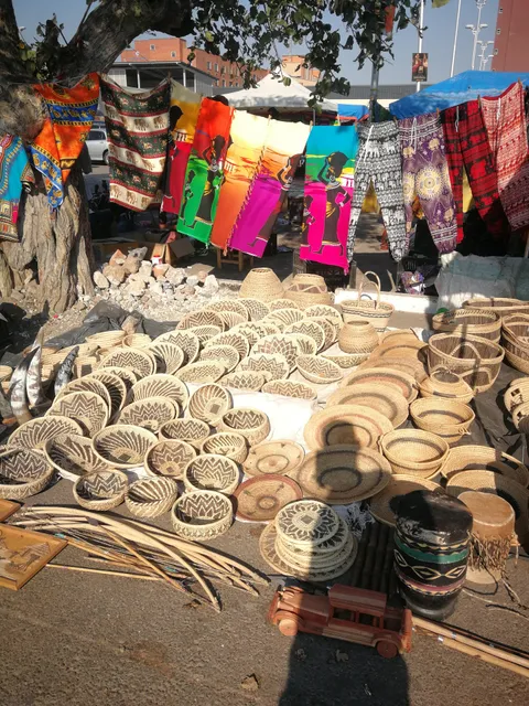 African Craft market Lusaka Zambia