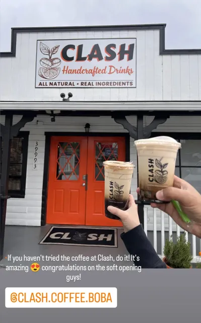 Clash Coffee Boba Lemonade