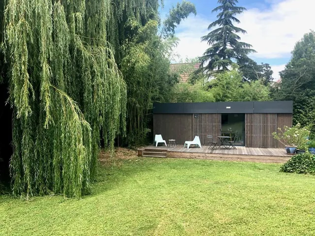 Un petit nid dans la verdure