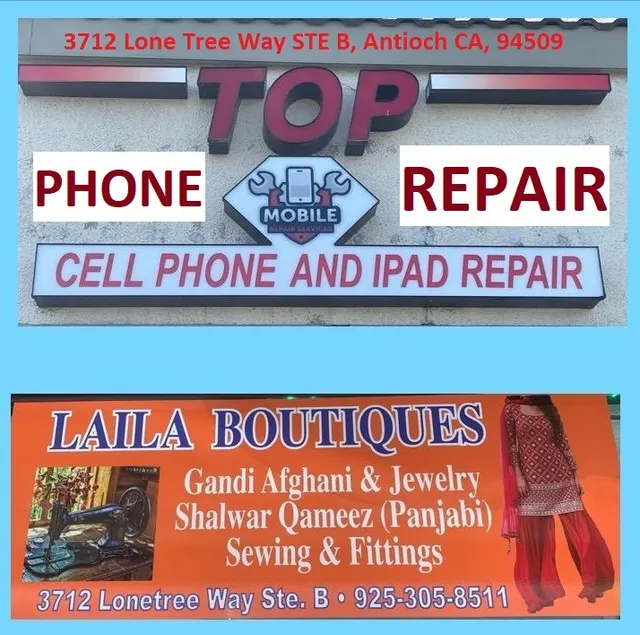 Top Phone Repair & Laila Boutique - Cell Phone Repair & Screen Replacements