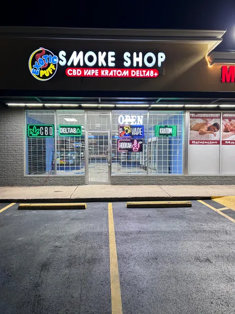 Exotic Puff Smoke Shop Garland