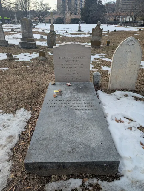 Graves of F. Scott and Zelda Fitzgerald