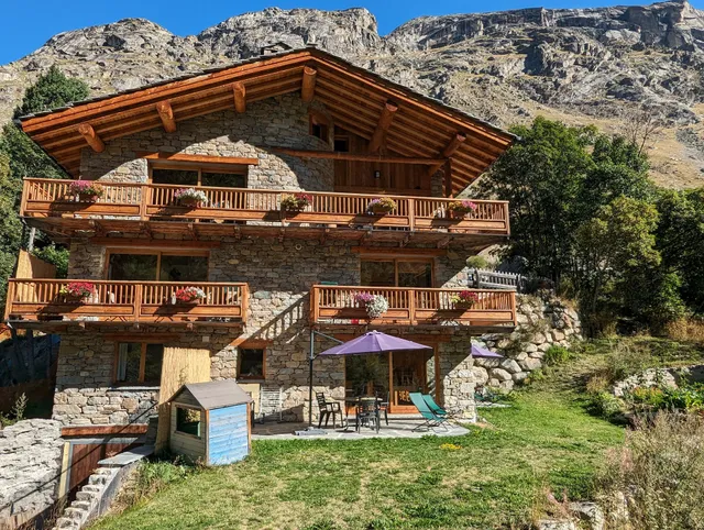 Chalet Le Bec d'aigle - Location Appartement Bonneval sur Arc (Chalet, pied des pistes)