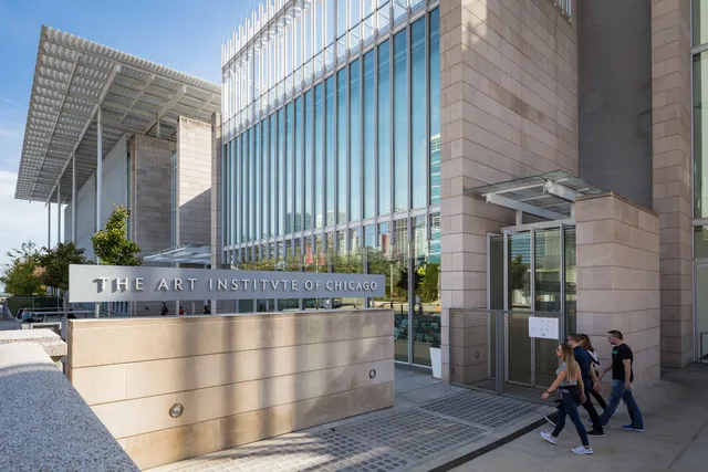 Art Institute of Chicago Columbus Drive Entrance