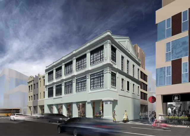 新東方商務賓館北座 （原 六國飯店舊址） San Tung Fong Commercial Inn North Wing