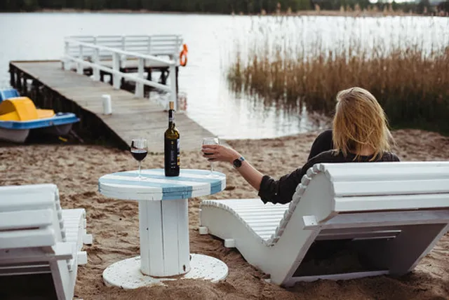 Mazury domki nad jeziorem WIDOKOWO