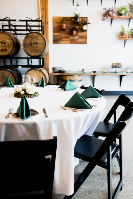 The Barrel Room Event Space at UPP Liquids