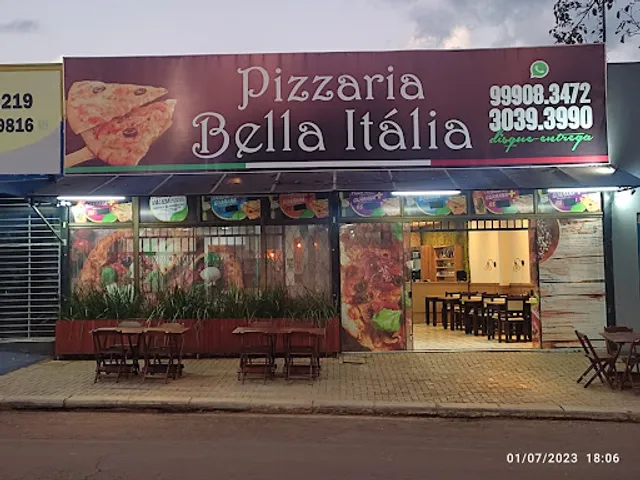 Pizzaria Bella Italia I São Cristovão I Pizza, Caldo, Porções, Açaí, Massas e muito mais.