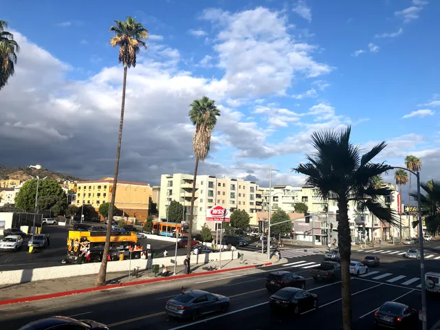 Sunset & Western Ave.