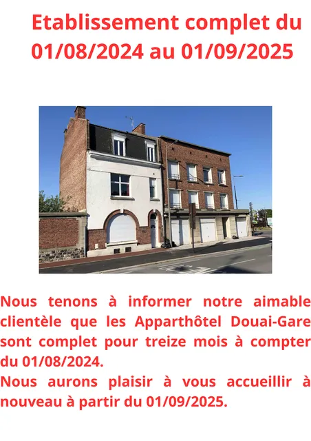 Apparthotel Douai Gare