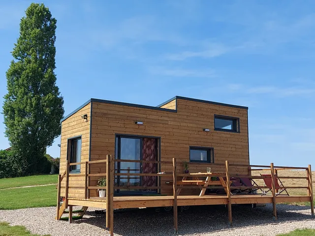 Tiny House La Ti'Nid de Jeanne - hébergement insolite à la campagne, Grand-Est, pour 4-5 personnes