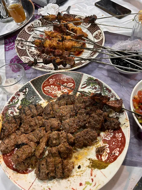 Marché de boucheries et grillades