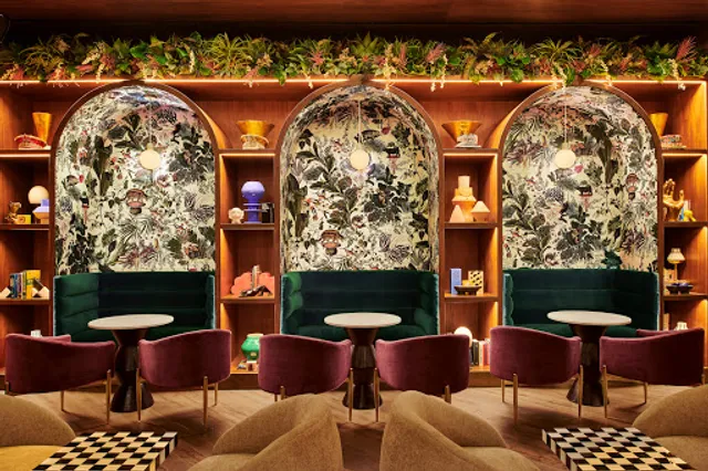 Funny Library Coffee Shop