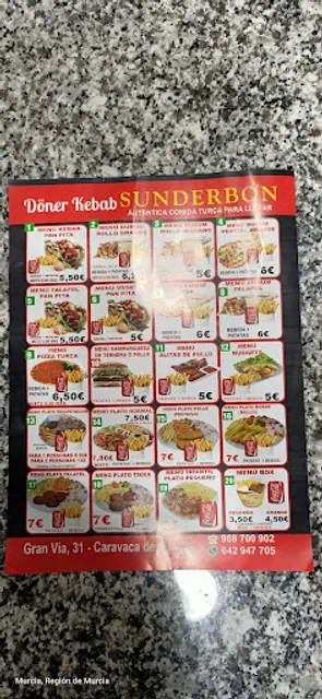 Doner kebap Sunderbon