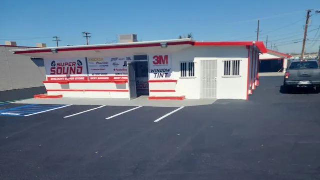 Super Sound & window tint