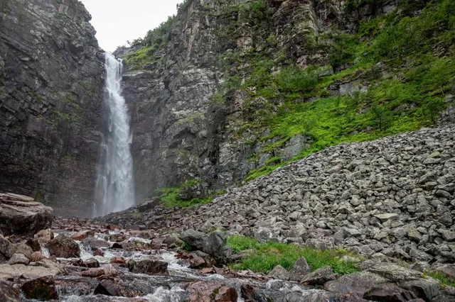 Njupeskär Waterfall