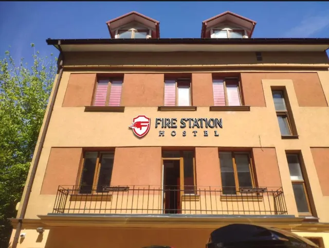 Fire station hostel