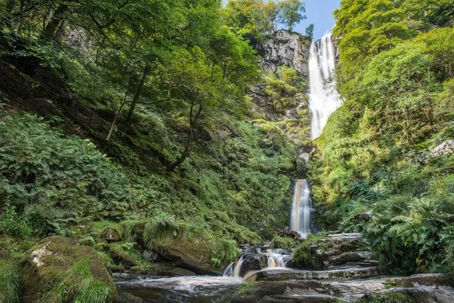 Pistyll Rhaeadr Waterfall