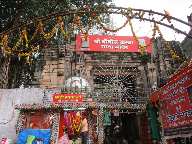 Shri Chaubis Khamba Mata Temple, Ujjain