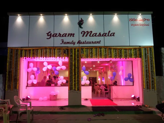 Garam Masala family restaurant.