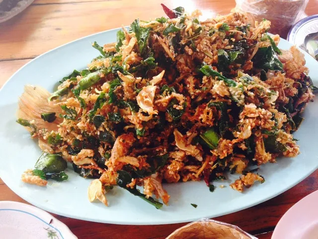 Historical park car park and rest area