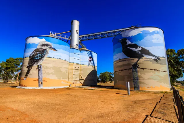 Goroke Silo Art