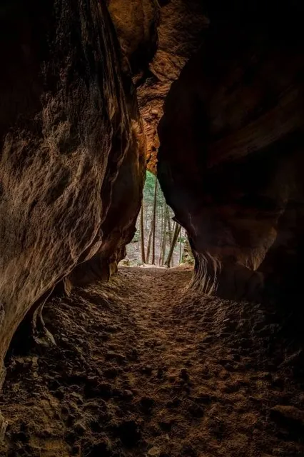 Chapel Cave Trail Head and Rappelling Area Parking