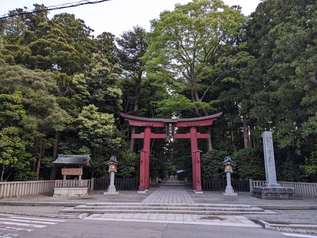 Yahiko Shrine First Torii