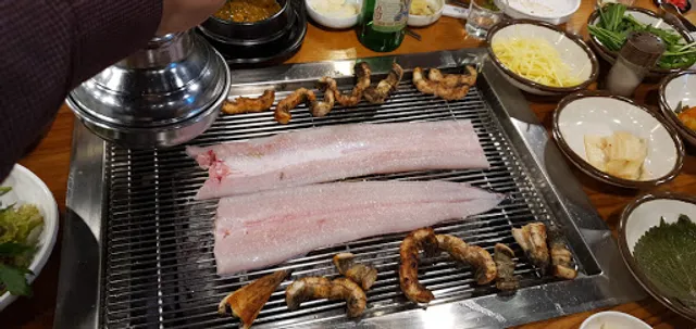 Korean grilled eel restaurant