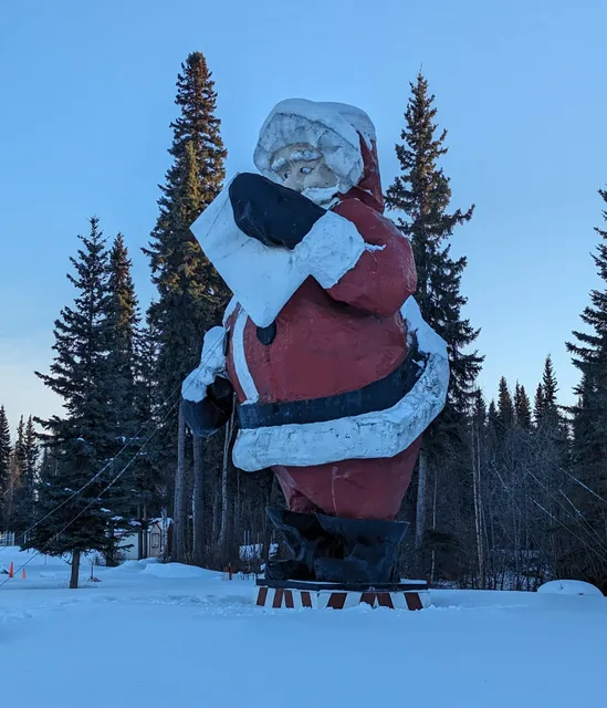 Giant Santa Statue