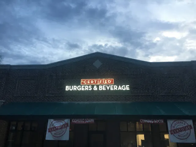 Certified Burgers and Beverage