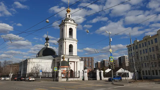 Temple St. Nicholas in Pokrovsky