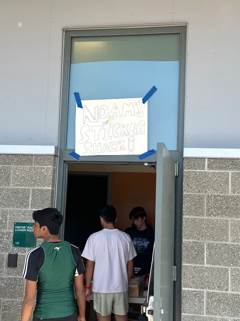 Noam’s sticker shack