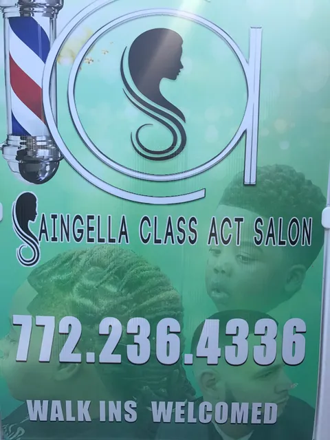 Saingella's class act unisex salon,barbershop & Beauty Supply