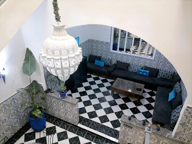Riad Ansar, pour 6 pers avec piscine proche médina