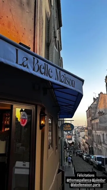 La Belle Maison Montmartre – Cuisine Française & Vins