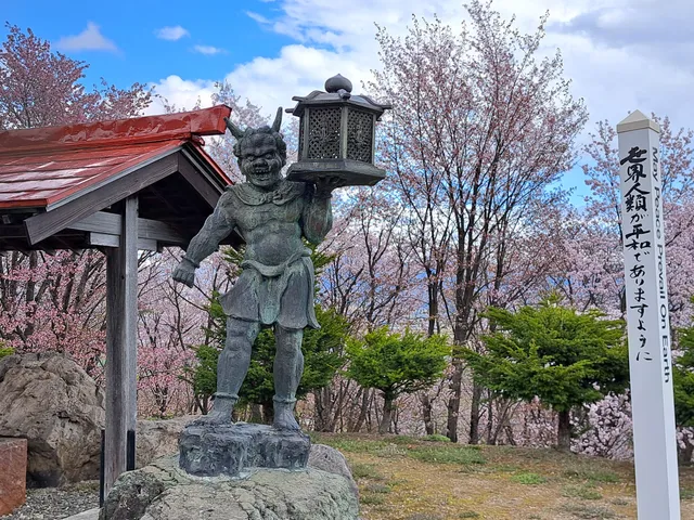 神社 Nakafurano Shrine