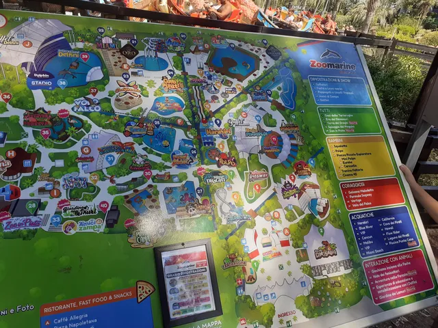 Entrée du parc Zoomarine