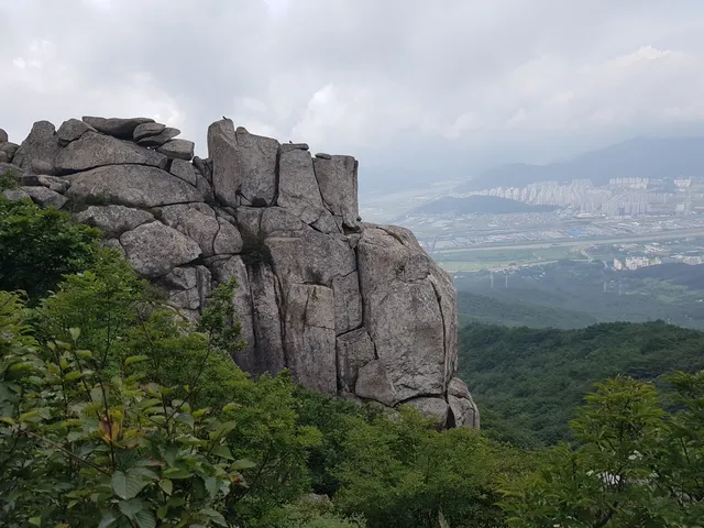 Rock-Carved Standing Buddha