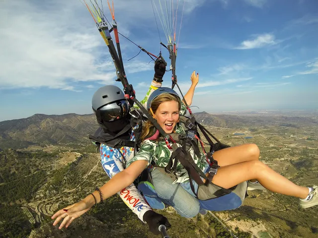 Summer Paragliding