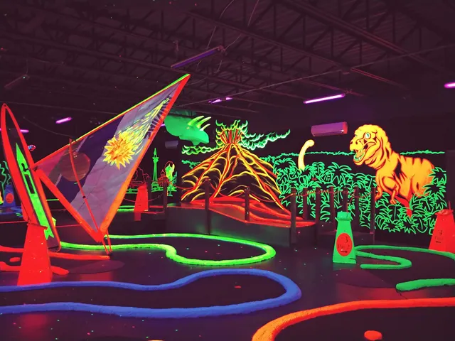 Black Magic Blacklight Mini Golf