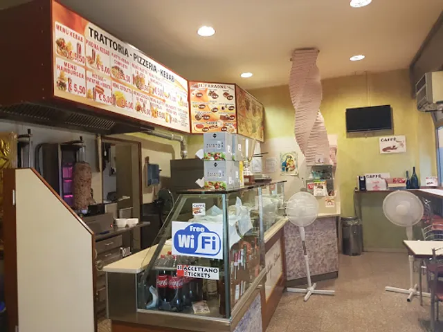Pizzeria Il Faraone...kebab..trattoria...cucina italiana..