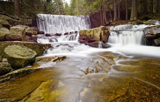 Entrance to the Giant Mountains National Park